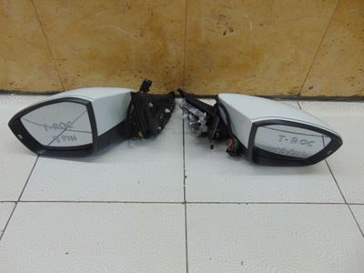 Дзеркало ліва праве vw t-roc 9pin 13pin фото №1