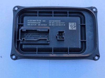 Модуль преобразователь лампы full led mercedes glc 254 a2239007635 фото №1