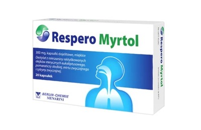 Respero Myrtol 300mg 20 kapsułek