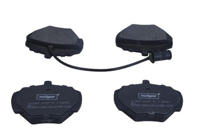 Maxgear 19-2937 набор тормозных колодок тормозных, тормоза дисковые фото №1