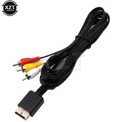 Multi Component Games Audio Video AV Cable to RCA for SONY PS2 PS3