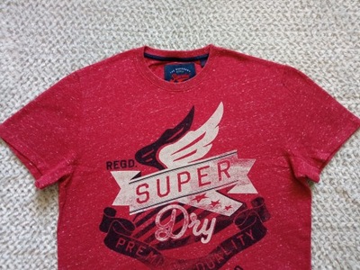 Superdry T-shirt męski roz. L styl vintage