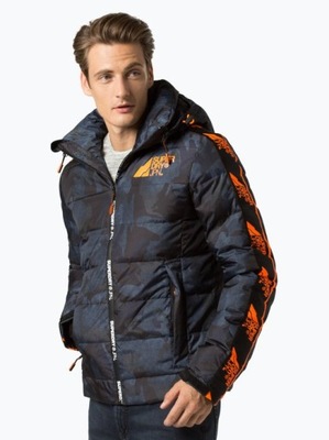 Superdry Super DRY ciepła moro KURTKA KAPTUR/ S