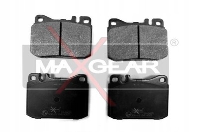 ZAPATAS HAM. DB P. W123 76-79 19-0435 MAXGEAR  