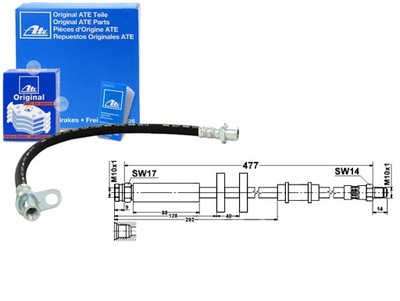 CABLE DE FRENADO ELAST. CITROEN JUMPER FIAT DUCAT  