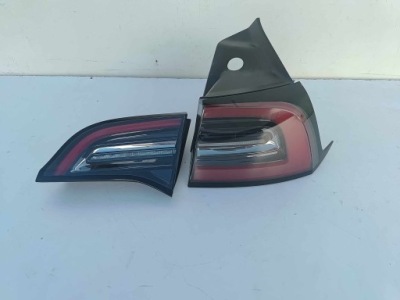 Tesla model 3 рестайлинг  19- model y фара правый  задний  задняя led 3500 фото №1