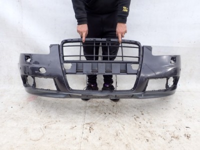 Audi a6 c6 s-line 04-08 бампер перед передний spr pdc фото №1