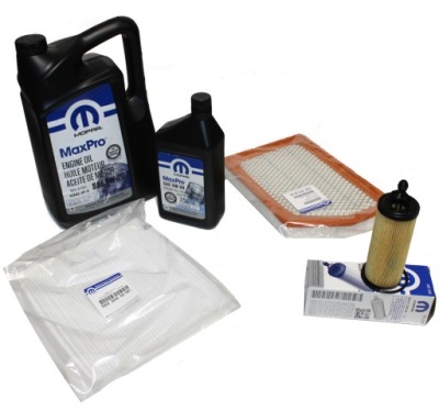 Фільтри + олія набір przeglądowy оригінал mopar jeep cherokee kl 3.2l фото №1