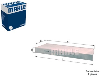 MAHLE FILTRO DE CABINA 6447XF 647992 6479A1 98077463  