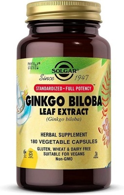 Solgar Ginkgo Biloba 180 kaps.