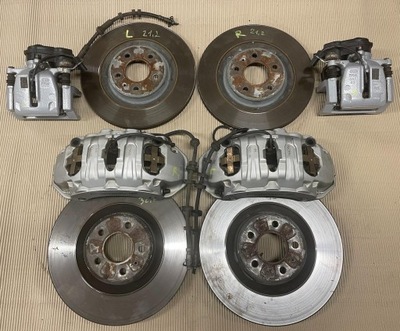 Тормоза суппорты комплект суппортов porsche macan 95b фото №1