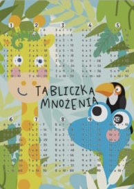 Podkładka plansza edukacyjna tabliczka mnożenia A4