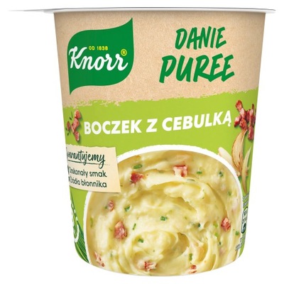 Knorr danie puree ziemniaczane z boczkiem i cebulką 51g