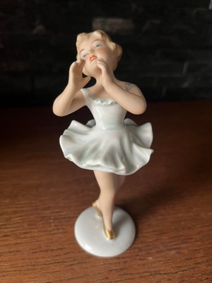 Baletnica porcelanowa figurka sygnowana Wallendorf Germany