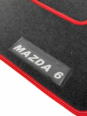 MAZDA 6 1 2 I II 2002-2014 MATS VELOUR  