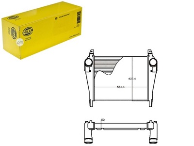 HELLA ІНТЕРКУЛЕР 504028467 407007N IV4101 3767581