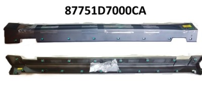 Hyundai tucson молдинг порог lewego оригинальный номер 87751d7000ca фото №1