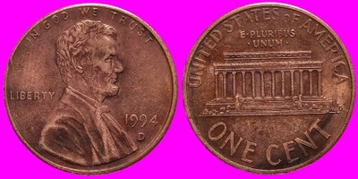 1 Cent USA 1994 D Denver U 85