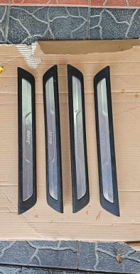 Молдинг порог накладка хром правая левая jeep grand cherokee wk2 фото №1