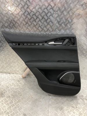 Обшивка обивка дверь левый задняя alfa romeo stelvio фото №1