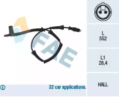 SENSOR ABS RENAULT FAE  