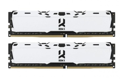 GOODRAM DDR4 16GB PC4-25600 (3200MHz) 16-20-20 DUAL CHANNEL KIT IRDM X WHIT