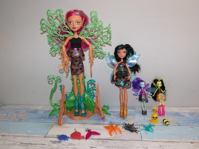 lalka Monster High Treesa + nimfy wróżki