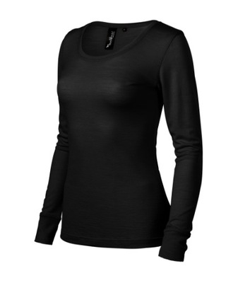 Koszulka Damska MERINO RISE LS z Wełny Merynosowej 190 g/m² M