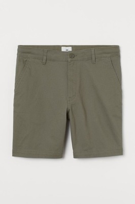 H&M szorty męskie chinos bawełniane S 165 B78