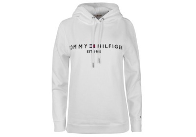 TOMMY HILFIGER BLUZA DAMSKA HERITAGE WHITE r. M