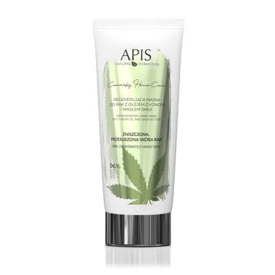 APIS regenerująca maska do rąk Cannabis Shea 200ml