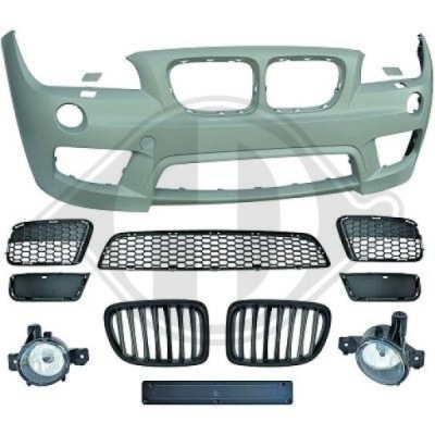 Бампер bmw x1 e84 09-12 фото №1