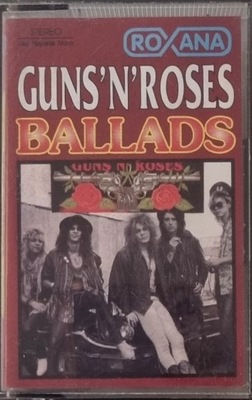 GUNS'N'ROSES BALLADS kaseta audio