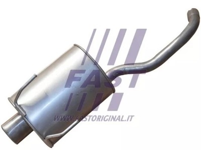 SILENCIADOR FIAT PANDA 03> PARTE TRASERA 1.1/1.2 FT84115 FAST  