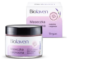 BIOLAVEN Maseczka całonocna do twarzy 45 ml