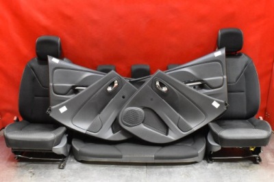 Сидіння сидіння комплект обшивка обшивки eu renault clio 4 iv 5d hb 12-20 фото №1