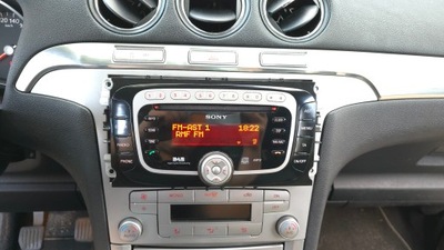 FOCUS MK2 FL S-MAX MK1 MONDEO MK4 GALAXY MK3 RADIO SONY DAB MP3 2009 R. CÓDIGO  