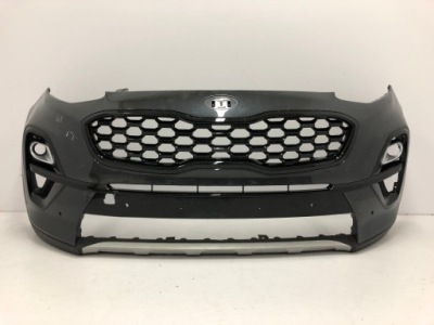 Kia sportage iv lift 2018- бампер передній фото №1