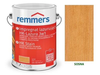 Impregnat Remmers HK-Lazura 2,5L sosna