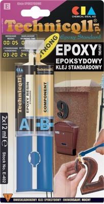 Klej epoksydowy standardowy 2x12ml Technicqll