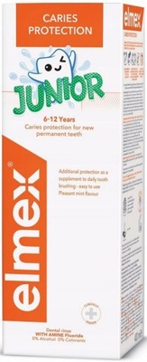 Elmex Junior 6-12 lat płyn do płukania jamy ustnej