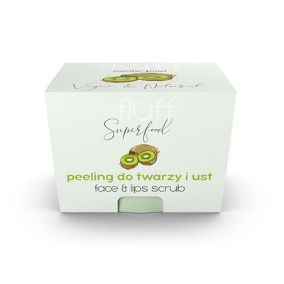 Fluff peeling do twarzy i ust Kiwi 80g