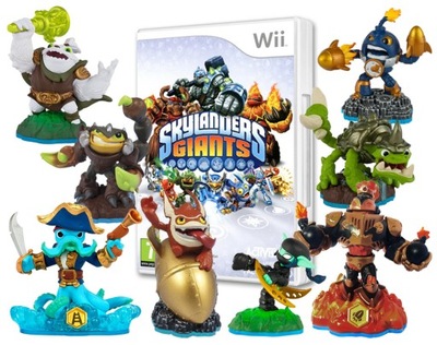 SKYLANDERS SWAP FORCE BOOSTER 8 FIGUREK Wii