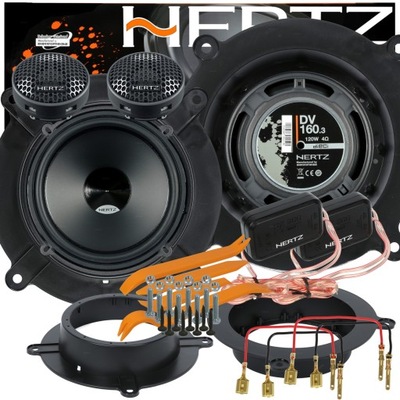 HERTZ DSK160 ALTAVOCES MAZDA 6 CX-5 PARTE DELANTERA DISTANCIAS  