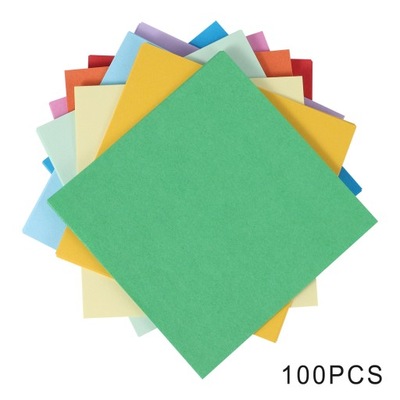 100 * Jednolity kolor papieru Origami. Handmade
