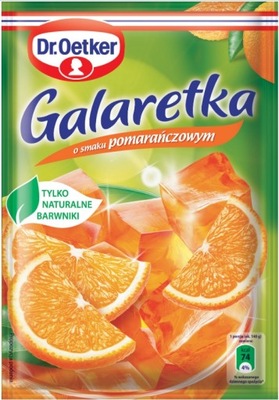 Dr. Oetker Galaretka pomarańczowa 77 g