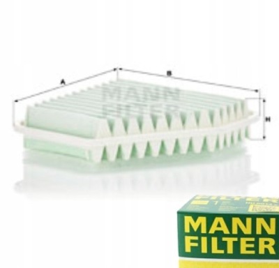 Фільтр повітря mann-filter do lotus exige 3.5 350 фото №1