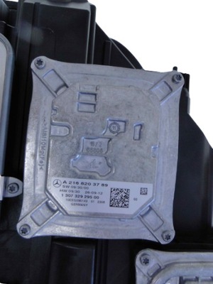 Mercedes s klasa w221 221 lift перетворювач лампи ксенон фото №1