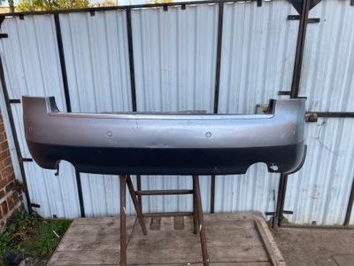 Бампер задняя audi a4 b6 kombi ly7w 2 трубы фото №1