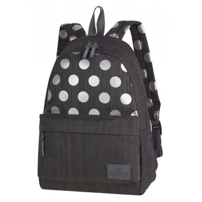 Plecak miejski CoolPack CP STREET SILVER DOTS(E)